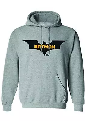 Buy Batman Bat Logo Sports Grey Hooded Sweatshirt • 24.99£