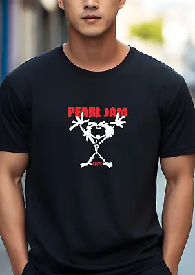 Buy Pearl Jam T-Shirt Rock Heavy Metal Mens Womens Unisex Black S M L XL XXL New • 14.99£