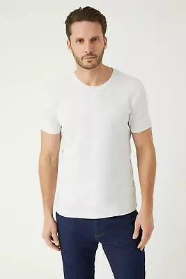 Buy BURTON Grey Marl 3 Pack Crew Neck T-shirts • 15£