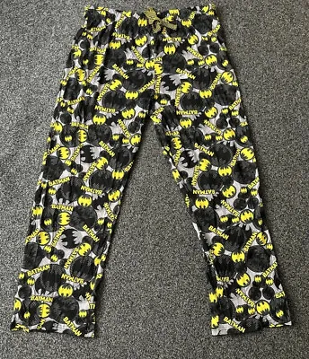 Buy Batman Mens Lounge Pants, Mens Pyjama Bottoms Size XL BNWT • 10.99£