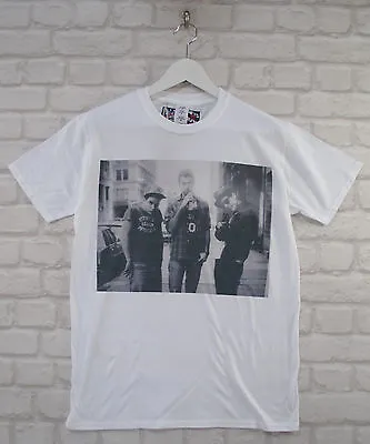 Buy Uptown Classics Beastie Boys Smoke Black & White Crew Neck Tee T-shirt • 14.99£