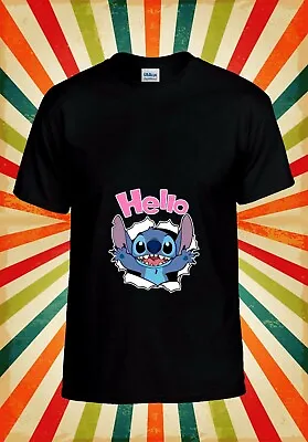 Buy Hello Stitch Ohana Cool Funny Retro Men Women Vest Tank Top Unisex T Shirt 2274 • 9.95£