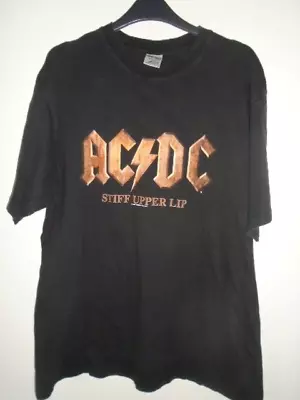 Buy AC/DC  Stiff Upper Lip 2000 Tshirt  XL • 5.99£