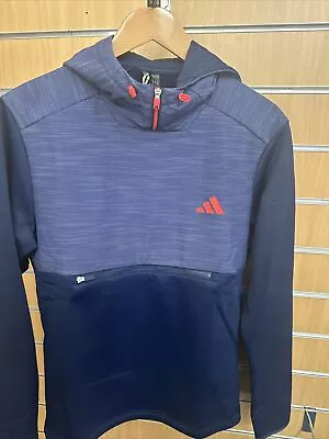 Buy Adidas Golf Hoody Texture Anorak - Navy - S • 50£