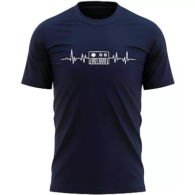 Buy Piano Heartbeat Mens T Shirt Shirt Instrument Christmas Him Musicial Tee Inst... • 14.99£