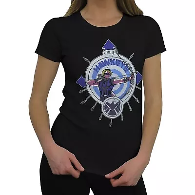 Buy Hawkeye Shielded Women's T-Shirt Black • 9.46£