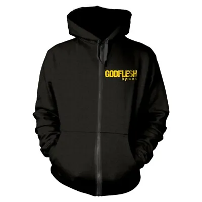 Buy GODFLESH - HYMNS BLACK Hooded Sweatshirt With Zip Small • 46.80£