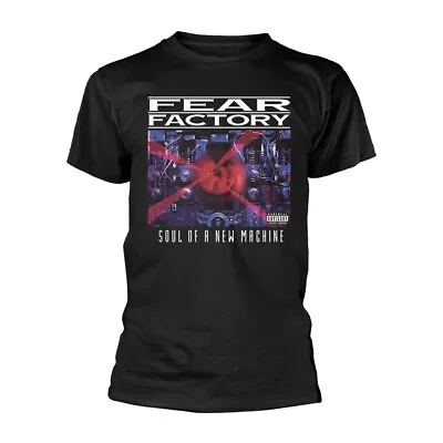 Buy FEAR FACTORY - SOUL OF A NEW MACHINE BLACK T-Shirt Large • 19.11£