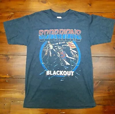 Buy Scorpions Blackout T Shirt Size M • 19.95£