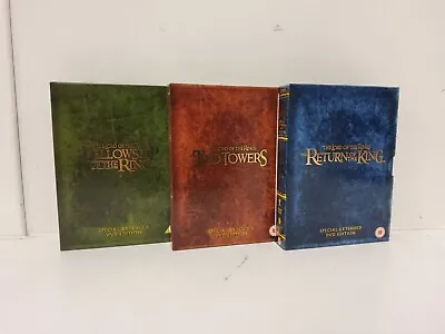Buy The Lord Of The Rings Trilogy - Special Extended Edition (DVD Boxsets) (L34) • 8.99£