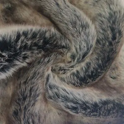 Buy Super Luxury Faux Fur Fabric Material DIRE WOLF • 1.99£