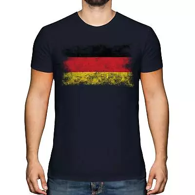 Buy Germany Distressed Flag Mens T-shirt Top Deutschland Football German Gift Shirt • 9.95£
