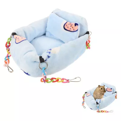 Buy  Hamster Nest Sleeping Bed Rat Slipper House Guinea Pig Hanging Warm • 12.35£