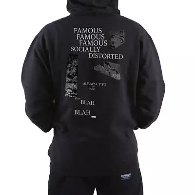 Buy NWT Famous Stars & Straps SOCIALLY DISTORTED Hoodie BLACK MEDIUM-3XLARGE LIMITED • 63.47£