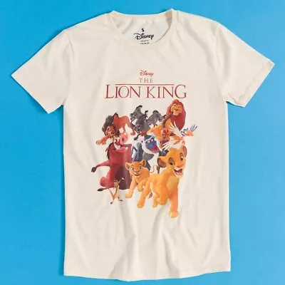 Buy Official Disney The Lion King Natural T-Shirt : S,M,L,XL,XXL,3XL • 19.99£