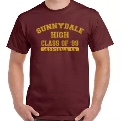 Buy Buffy The Vampire Slayer T-Shirt Sunnydale High Class Of '99 Mens Funny Inspired • 10.99£