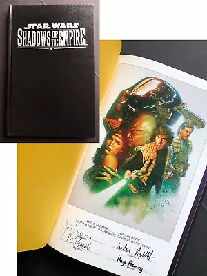 Buy Star Wars Shadows Of The Empire Limited Signed Numberd Hardcover Vader Boba Leia • 101.59£
