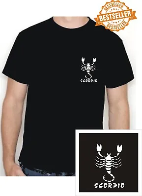 Buy SCORPIO T-Shirt / Star Sign  Horoscope / Birthday / Breast Logo / Unisex / S-XXL • 11.99£