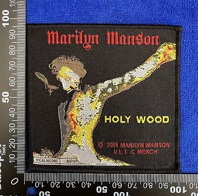 Buy Marilyn Manson - Holy Wood - Officially Licensed Sew On Patch - Free Postage • 26.99£