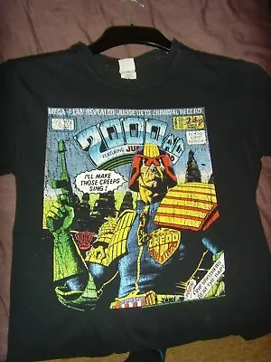 Buy 2000AD Judge Dredd Rare Medium T-Shirt • 24.99£