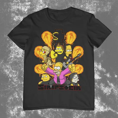 Buy Rammstein Simpsons Tour T Shirt Band Memorabilia 2022 Cardiff Coventry • 19.99£