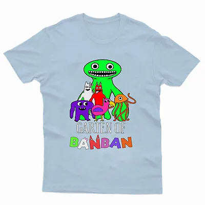 Buy Garten Of Banban Kids T-Shirt Gaming Game Boys Girls Top Tee Rainbow Friend Gift • 10.49£