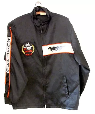 Buy 1979 Ford Mustang Indy 500 Pace Car Vintage Satin Jacket, Made In USA, Patches. • 45£