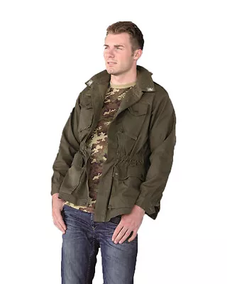 Buy Italian Army Military Combat Field Shirt Jacket Olive Drab Used With Marks • 8.99£