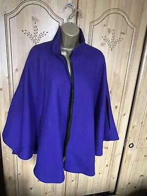 Buy Cape Jacket Dorothy Perkins Size 10 Purple • 10£