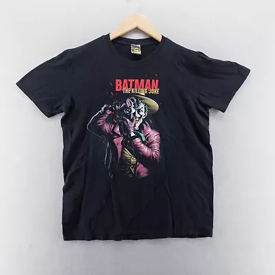 Buy Batman T Shirt Medium Black Graphic Print Joker The Killing Joke Short Sleeve • 8.84£