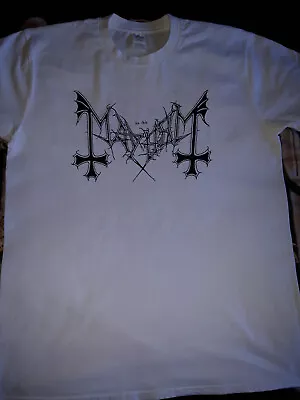 Buy MAYHEM Shirt  Darkthrone/Gorgoroth/Immortal/Watain/Satyricon/Dark Funeral/Morbid • 38.10£