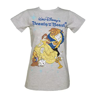 Buy New! Fabric Flavours Beauty And The Beast T-shirt - Medium - Women's Top Disney • 29.99£
