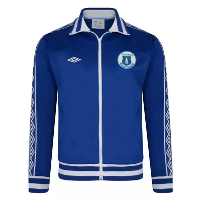 Buy Everton 1980 Umbro Retro Football Track Jacket 100% POLYESTER Men's • 30£