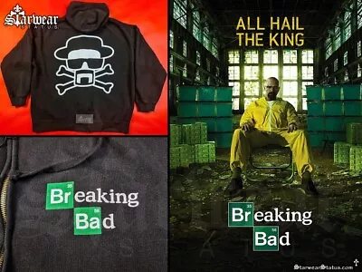 Buy 🔥RARE! BREAKING BAD TV Show Crew Promo Hoodie Jacket XL | Hollywood Memorabilia • 314.95£