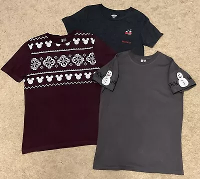Buy Christmas T Shirts X 3 - Size 10/Small • 1£