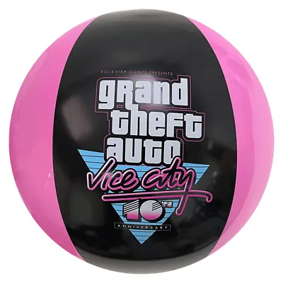 Buy Grand Theft Auto Vice City 10th Anniversary Collection Beach Ball / Gtavc Merch • 29.99£