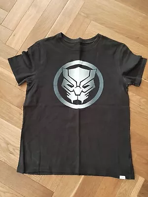 Buy Gap Marvel Boys T-Shirt Black Panther Size XL (Age 12) • 1£