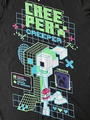 Buy New Minecraft Mojang Creeper T-shirt Age 10 To 11 With Tags. Never Worn.  • 7£