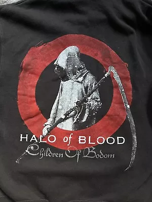 Buy Children Of Bodom Hoodie Metal Halo Of Blood 2013 Original Unisex M • 20£