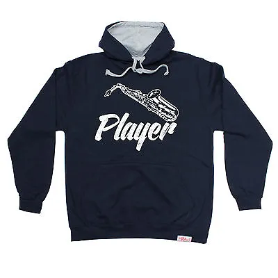 Buy Saxophone Player HOODIE Group Woodwind Instrument Hoody Funny Birthday Gift • 22.95£