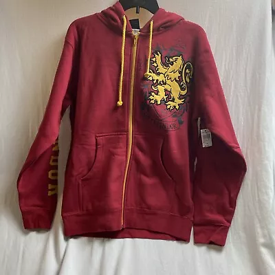 Buy New With Tags Universal Studios Harry Potter Red Zip Up Hoodie Xs Unisex • 23.62£