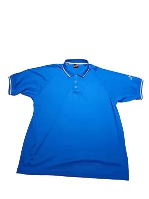 Buy Trespass Mens Polo Shirt Plain Anti Mosquito UV Duo Skin Large Blue • 8.99£