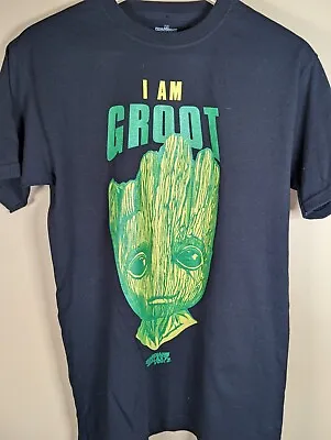 Buy Guardians Of The Galaxy Volume 2 Marvel I Am Groot UK Smal Short Sleevel T Shirt • 12.88£
