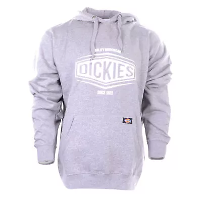 Buy Mens Dickies Hoodie Sweatshirt Top Workwear Grey M L XL Rockfield • 24.98£