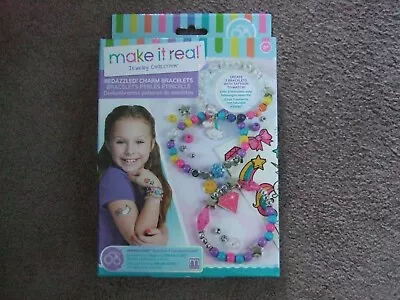 Buy Make It Real Jewelry Collection Bedazzled Charm Bracelets • 5£