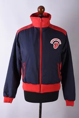 Buy The Rolling Stones Vintage Tour 2002 Classic Bomber Jacket Size S • 35.99£