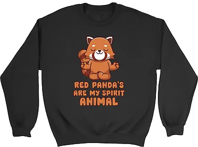 Buy Red Panda Kids Sweatshirt Are My Spirit Animal Bamboo Boys Girls Gift Jumper • 12.99£