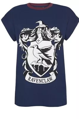 Buy Harry Potter Ravenclaw Hogwarts House T-shirt Collectible Size UK 10 Brand NEW • 14.99£