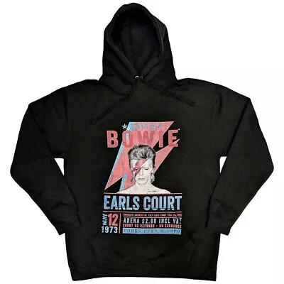 Buy David Bowie Unisex Pullover Hoodie: Earls Court '73 OFFICIAL NEW  • 37.89£