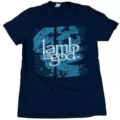 Buy Lamb Of God T Shirt Black Small Tee Metal Rock Band T Shirt • 25£